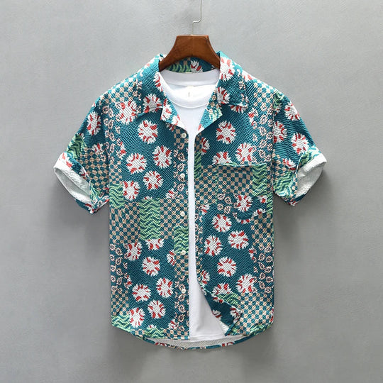 Variant image for Forrest - Casual Bedrukt Overhemd - Losse Pasvorm - Heren-7