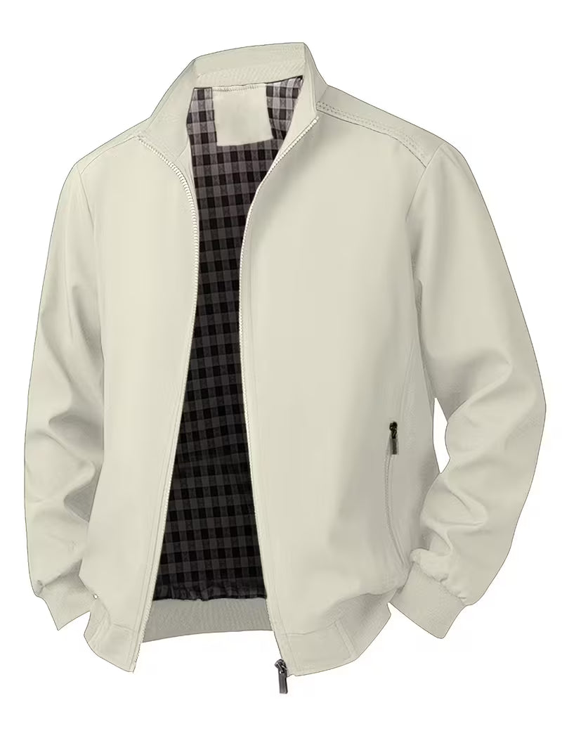 Alessandro | Stijlvolle Lichte Harrington Bomberjack