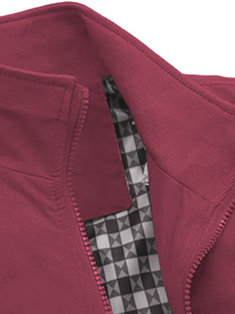 Alessandro | Stijlvolle Lichte Harrington Bomberjack