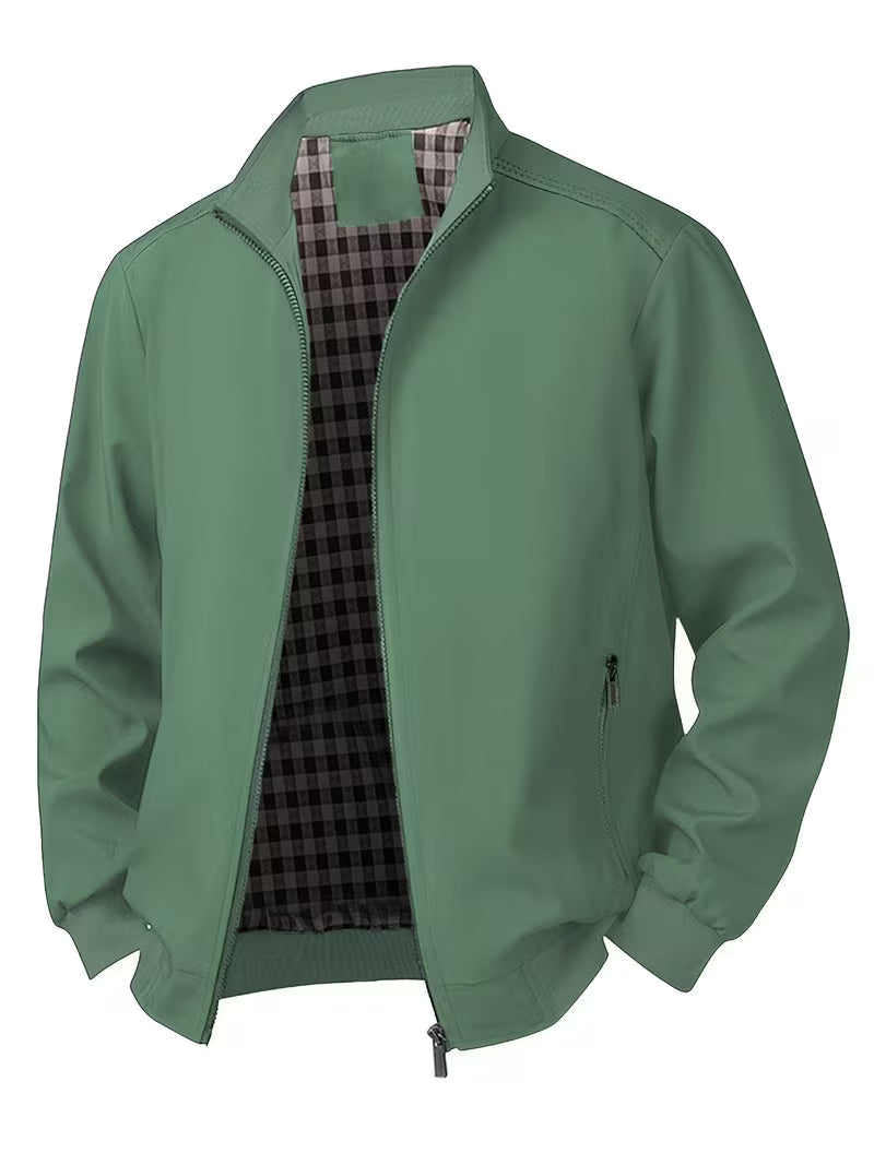 Alessandro | Stijlvolle Lichte Harrington Bomberjack