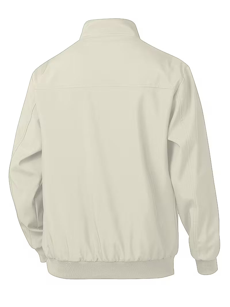 Alessandro | Stijlvolle Lichte Harrington Bomberjack