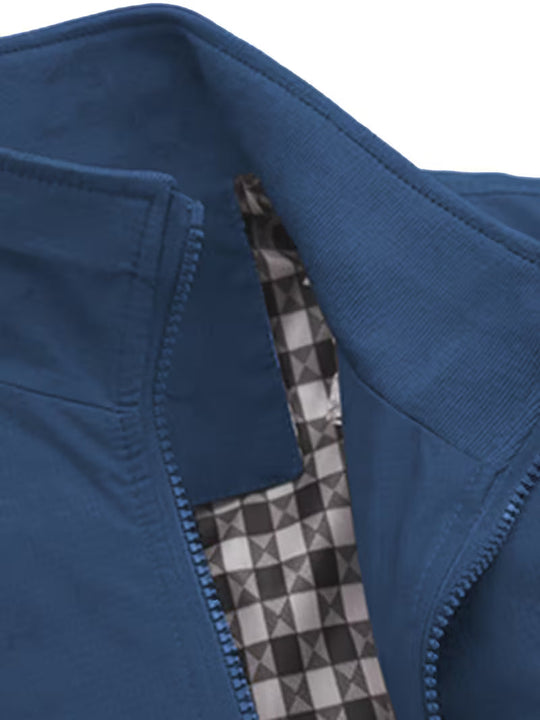 Alessandro | Stijlvolle Lichte Harrington Bomberjack