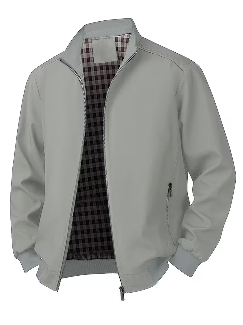 Alessandro | Stijlvolle Lichte Harrington Bomberjack