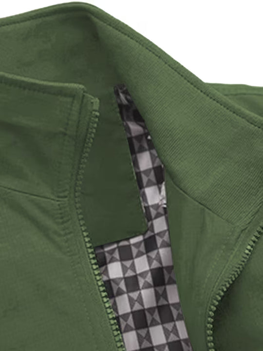 Alessandro | Stijlvolle Lichte Harrington Bomberjack