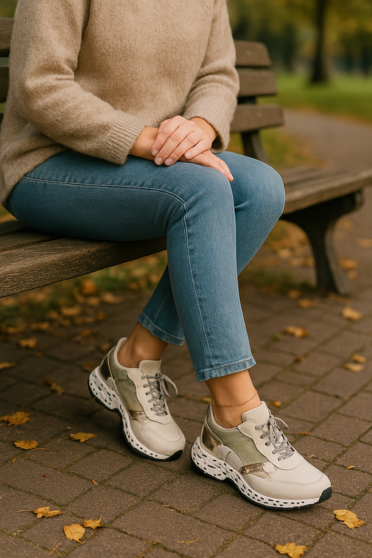 Livia - Sneakers dames trendy