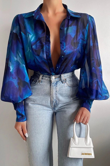 Janelle - Vrolijke Blouse Met Speelse Pasvorm