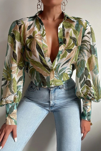 Janelle - Vrolijke Blouse Met Speelse Pasvorm