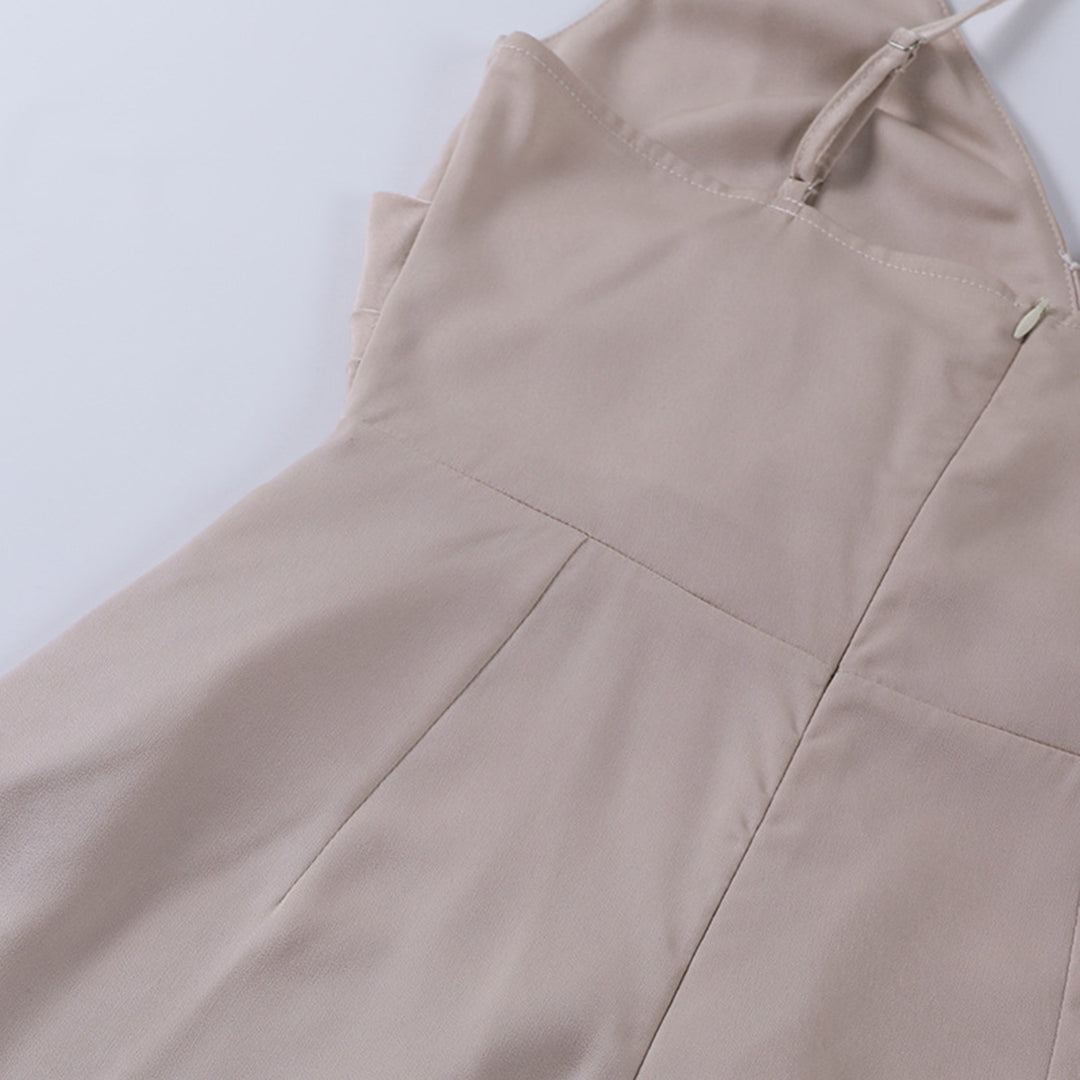 Nina - Elegante Lange Jurk met Split Dames