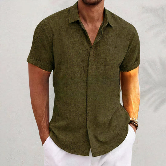Noah - Luchtige Linnen Overhemd Heren