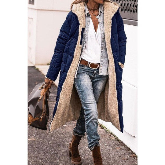 Rachel - Elegante Teddy Gewatteerde Winterjas