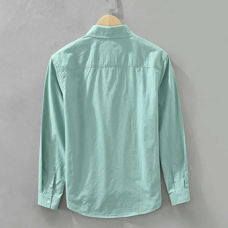 Arjen - Stijlvol Heren Overhemd Lange Mouw - Casual Fit - Overhemden-2