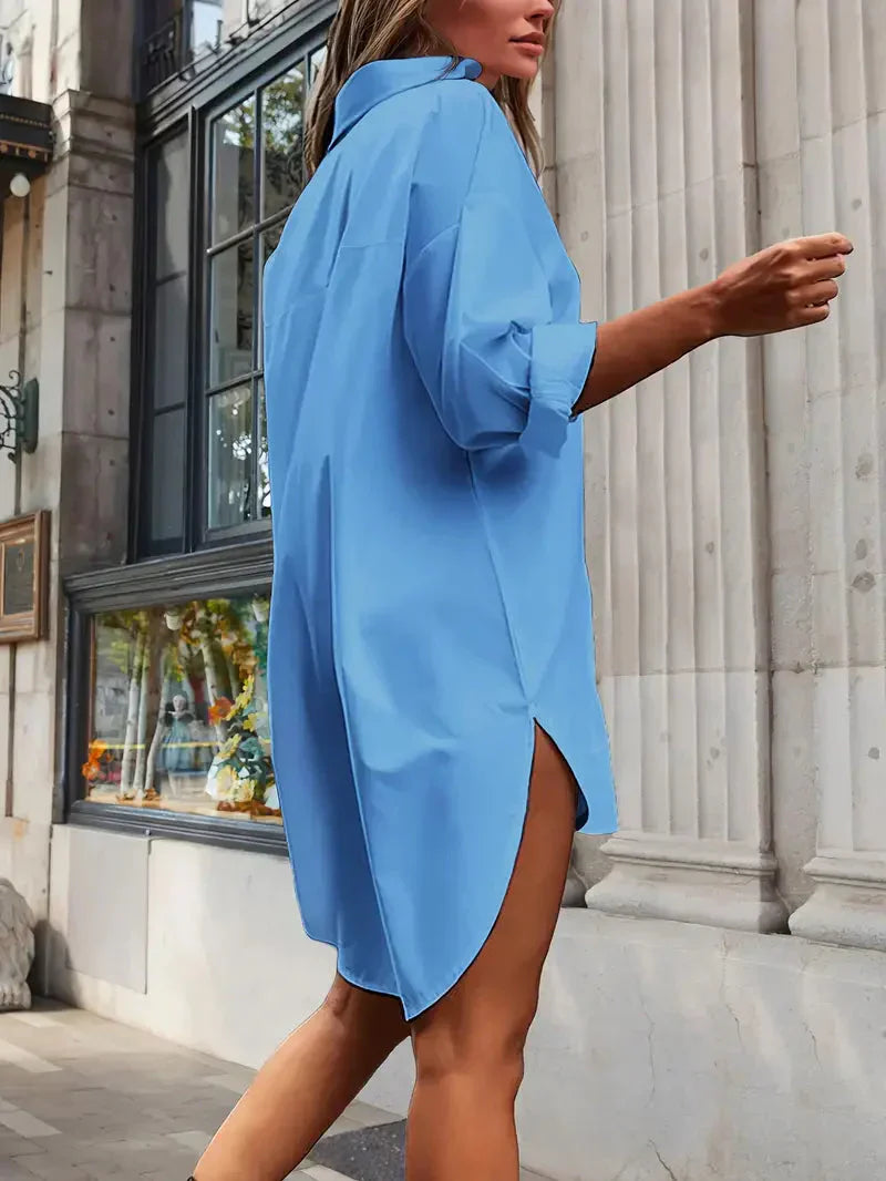 Monique - Stijlvolle Oversized Blousejurk