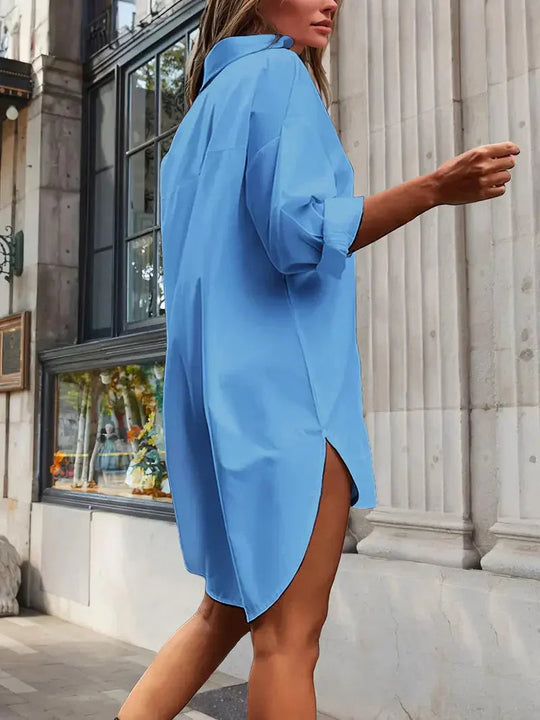 Monique - Stijlvolle Oversized Blousejurk