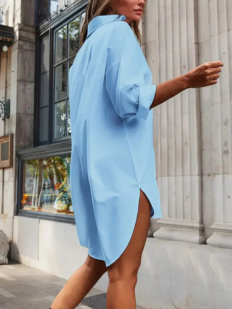 Monique - Stijlvolle Oversized Blousejurk