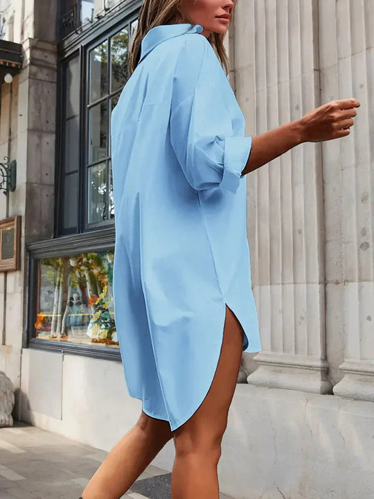 Monique - Stijlvolle Oversized Blousejurk