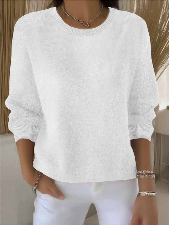 Monica - Flatterende Oversized Fijngebreide Trui