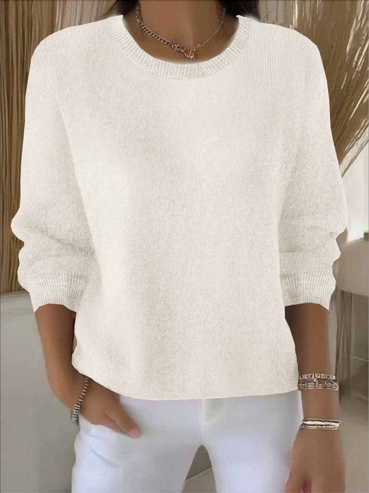 Monica - Flatterende Oversized Fijngebreide Trui