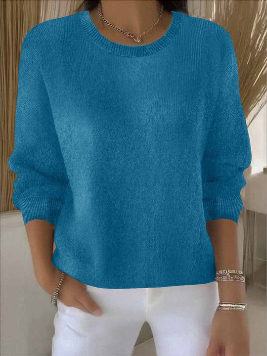 Monica - Flatterende Oversized Fijngebreide Trui