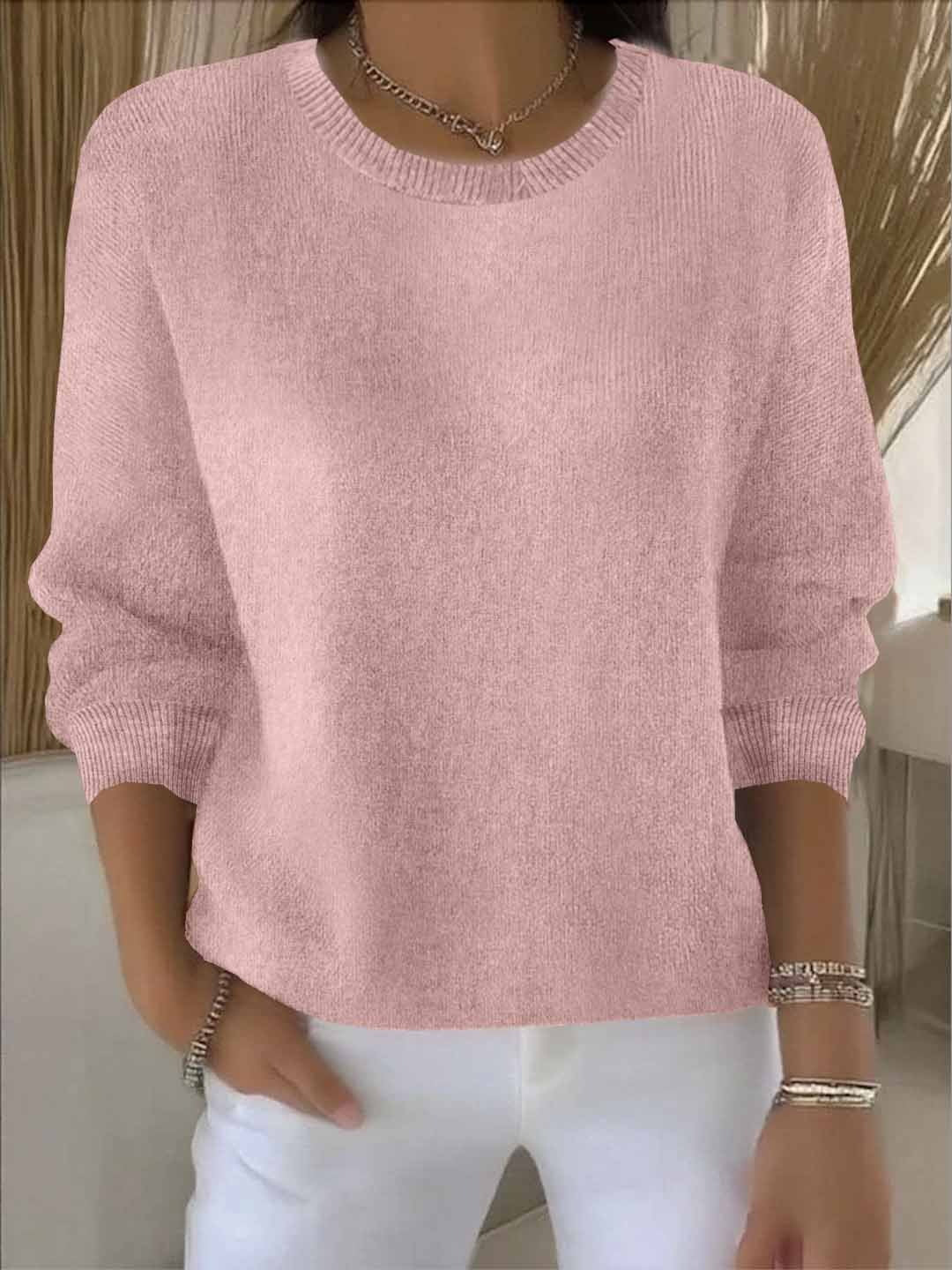 Monica - Flatterende Oversized Fijngebreide Trui