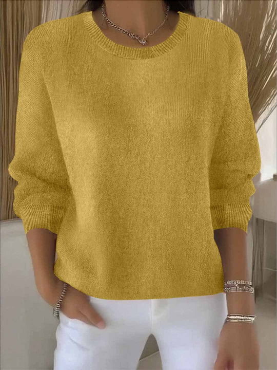 Monica - Flatterende Oversized Fijngebreide Trui