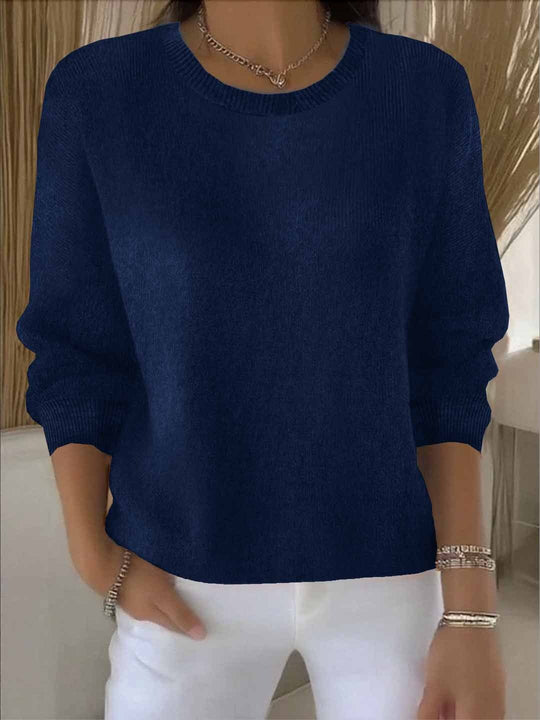 Monica - Flatterende Oversized Fijngebreide Trui