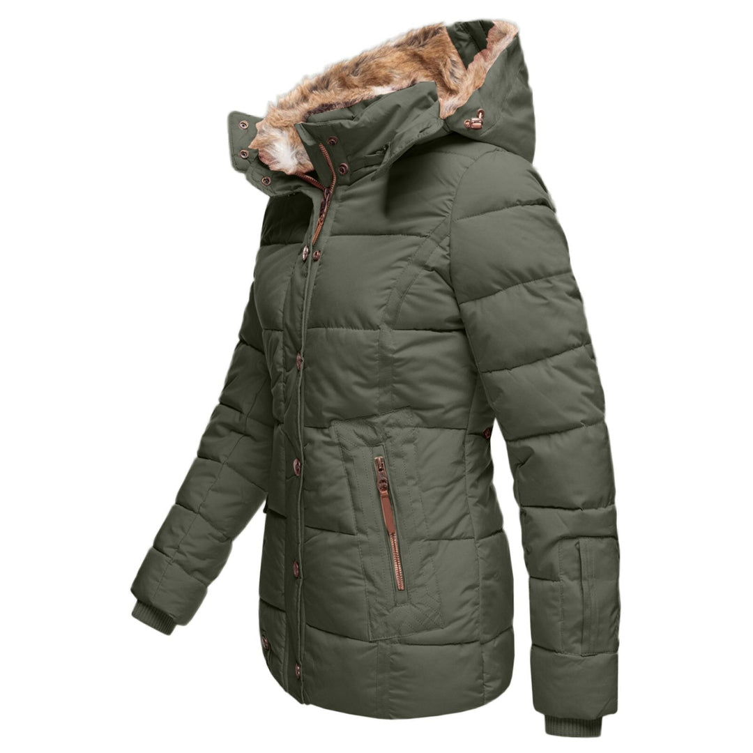 Sophie - Elegante Gevoerde Parka Winterjas