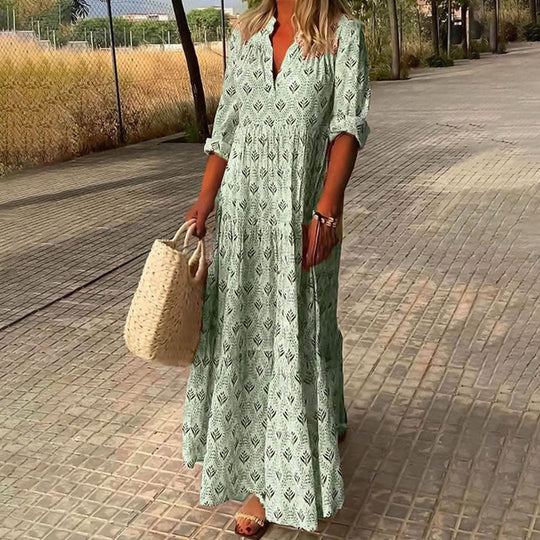 Linda - Luchtige Boho Zomerjurk