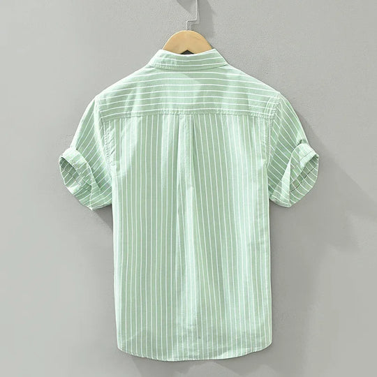Blaine - Casual Gestreept Overhemd - Tijdloos - Heren-4