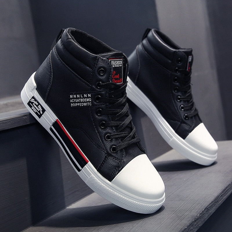 Liam - Hoge schoenen heren casual