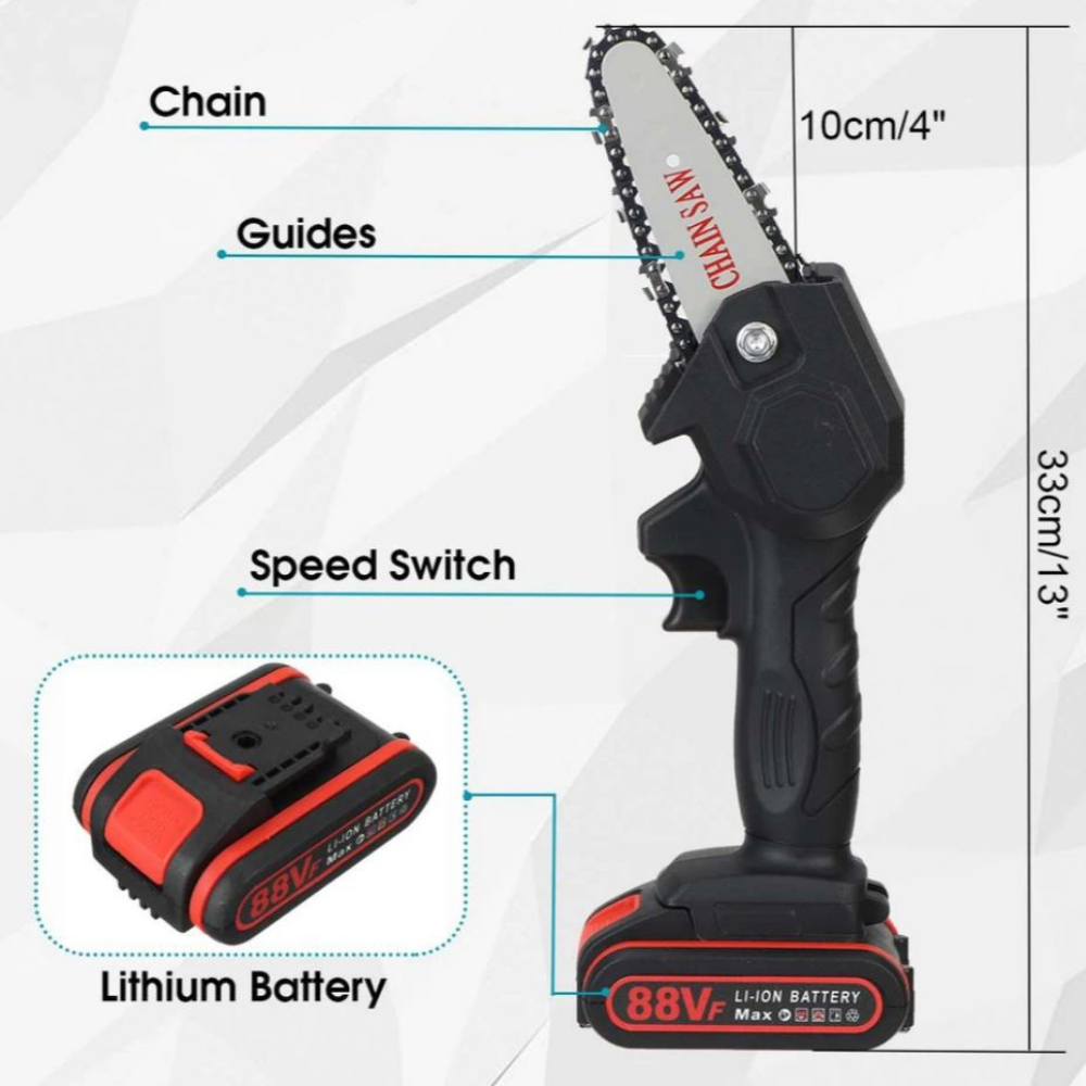 SawPro - Elektrische Accu Kettingzaag