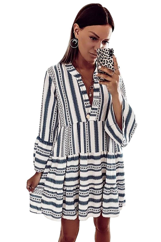 Chantal - Trendy Panterprint Jurk