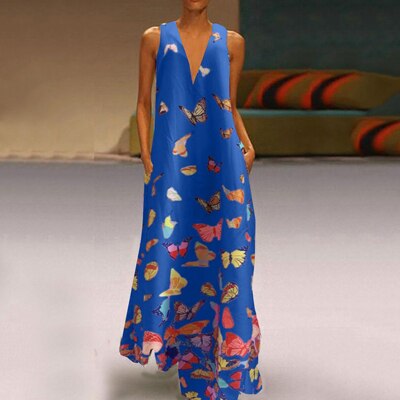 Simone - Luchtige Maxi Jurk