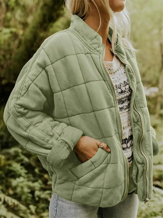 Astrid - Comfortabele Oversized Gewatteerde Winterjas