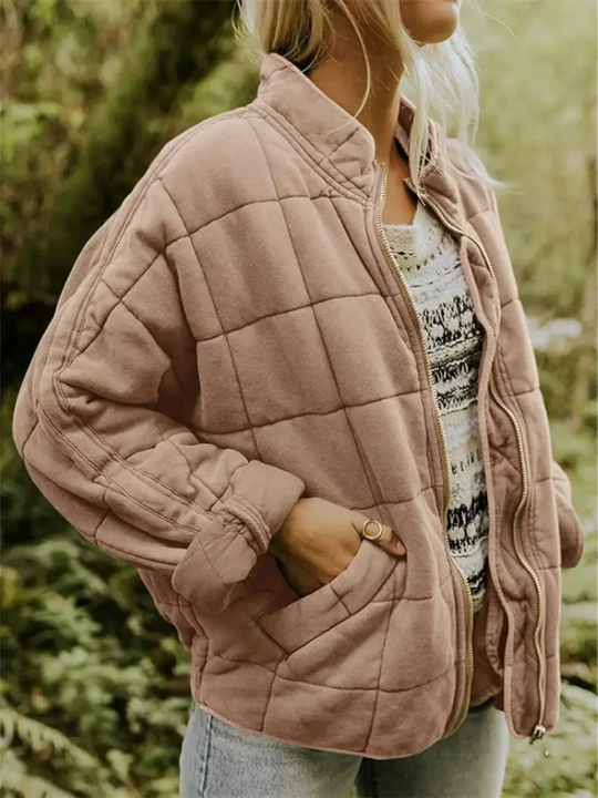 Astrid - Comfortabele Oversized Gewatteerde Winterjas