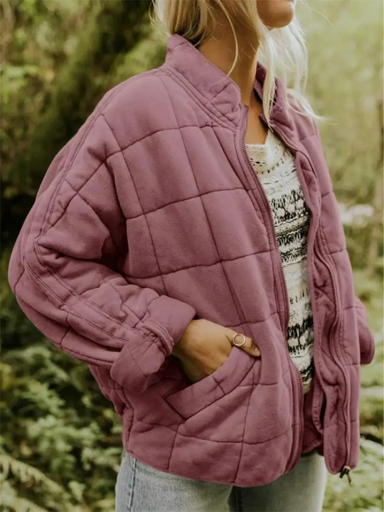 Astrid - Comfortabele Oversized Gewatteerde Winterjas