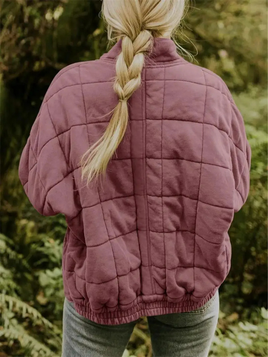 Astrid - Comfortabele Oversized Gewatteerde Winterjas