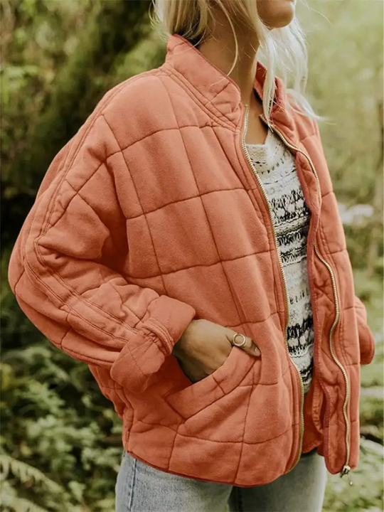 Astrid - Comfortabele Oversized Gewatteerde Winterjas