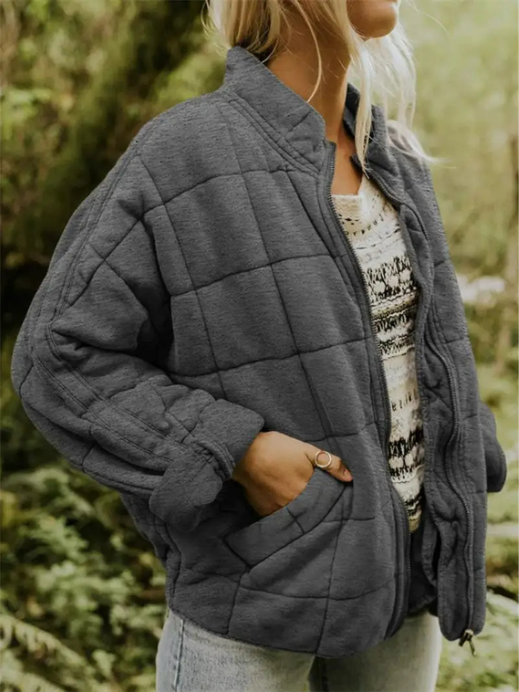 Astrid - Comfortabele Oversized Gewatteerde Winterjas