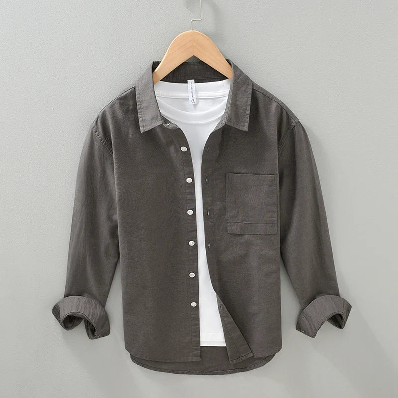 Variant image for Daan - Linnen Overhemd - Casual - Heren-13
