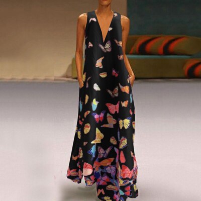 Simone - Luchtige Maxi Jurk