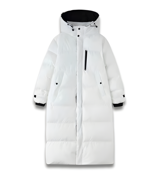 Patricia - Elegante Lange Donzen Winterjas