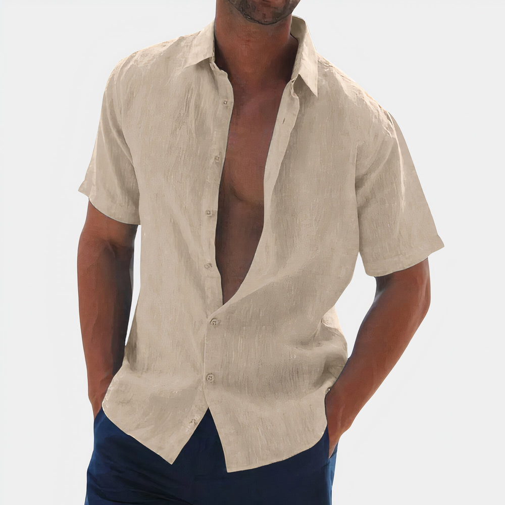 Noah - Linnen Overhemd - Casual - Heren-2