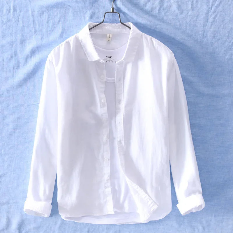 Variant image for Miles - Linnen Overhemd - Casual - Heren-25
