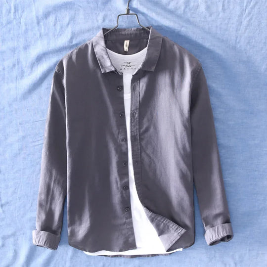 Variant image for Miles - Linnen Overhemd - Casual - Heren-18