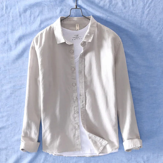 Variant image for Miles - Linnen Overhemd - Casual - Heren-7