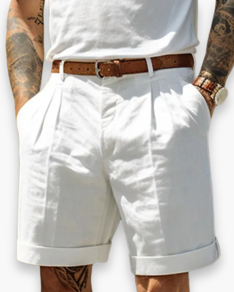 Sanraflic Heren Pyjamaset met Korte Mouwen en Shorts, XXL