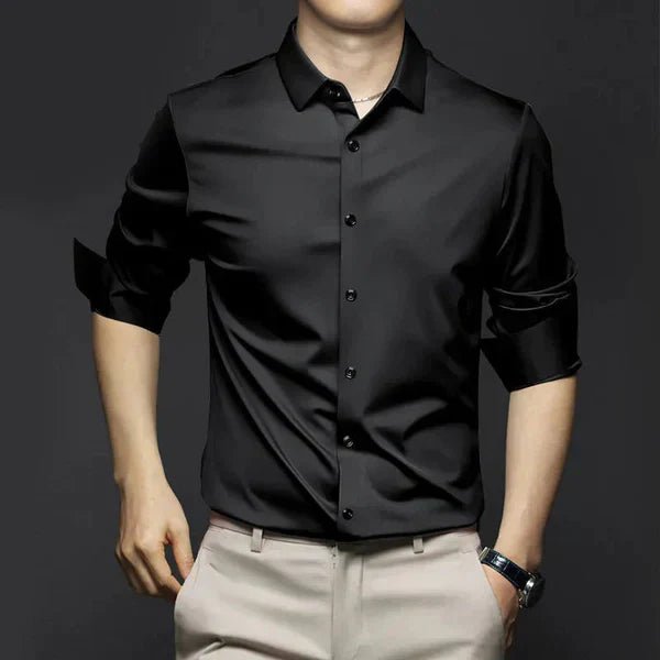 Enzo - Kreukvrij Stretch Overhemd Slim Fit Heren