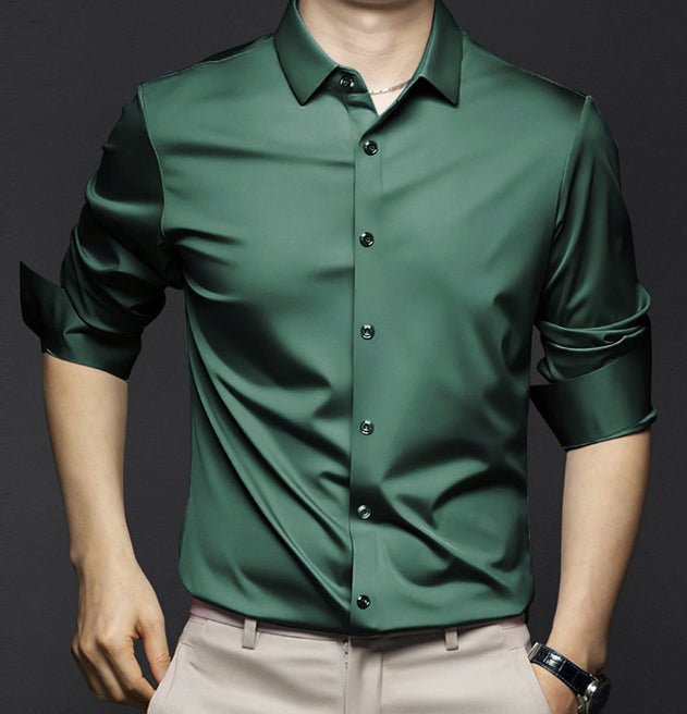 Enzo - Kreukvrij Stretch Overhemd Slim Fit Heren