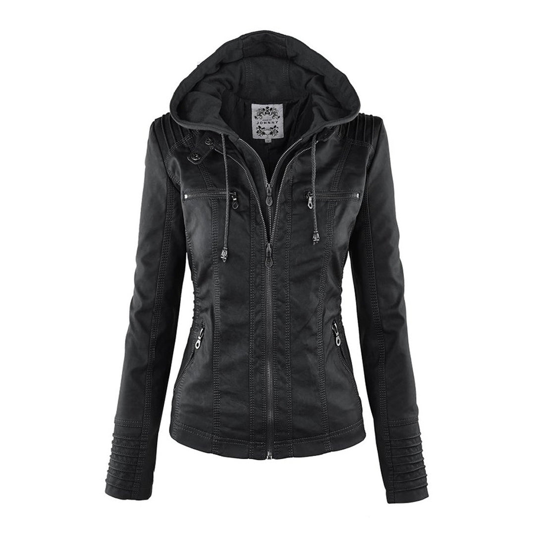 Mila - Leren jas dames herfst
