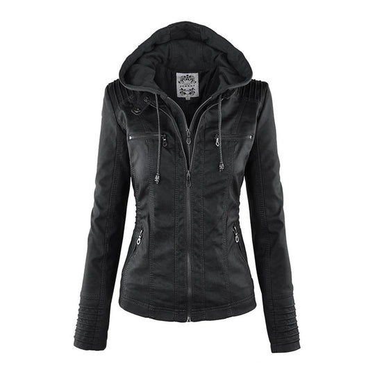 Mila - Leren jas dames herfst
